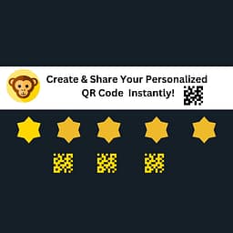 qr monkey logo