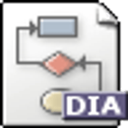 Dia diagram editor logo