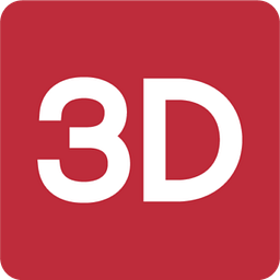 3D Cloud logo