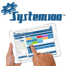 System100 logo